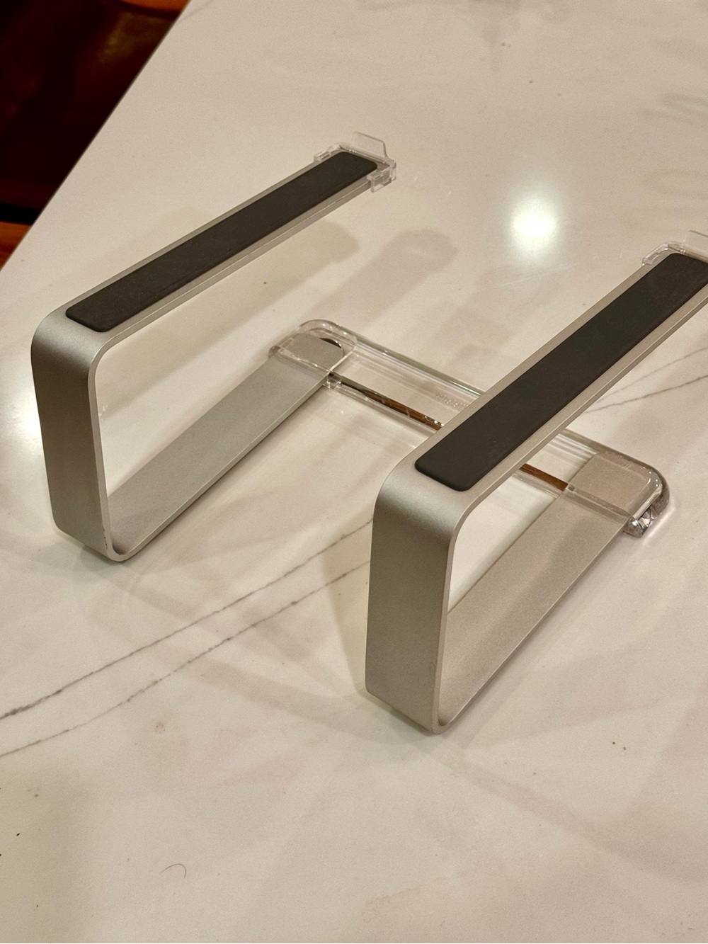 Silver Laptop or Tablet Stand - Great for Mac